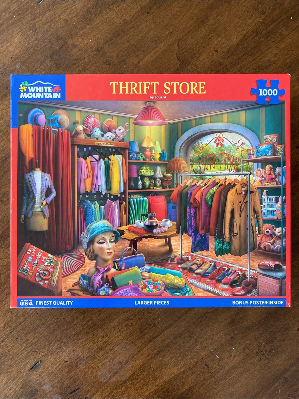 White Mountain • Thrift Store • 1000 Piece Puzzle